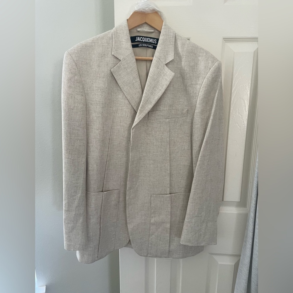 Brand new Jacquemus women’s Light Beige Blazer